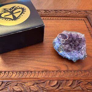 Virgins Saints & Angels VSA Sterling Silver Luvie Guardian Angel Charm Ring 7.5